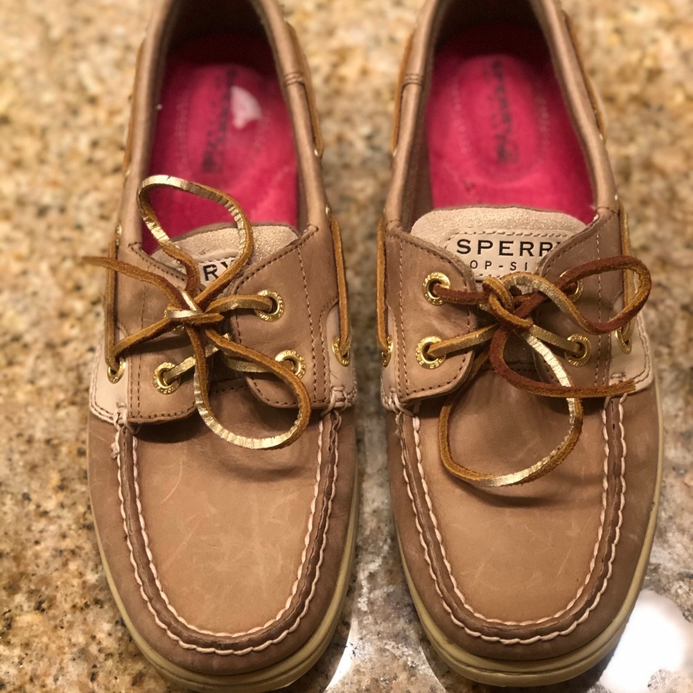 Never been worn Sperrys!